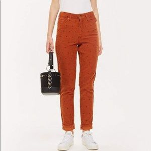Topshop Corduroy Mom Jeans